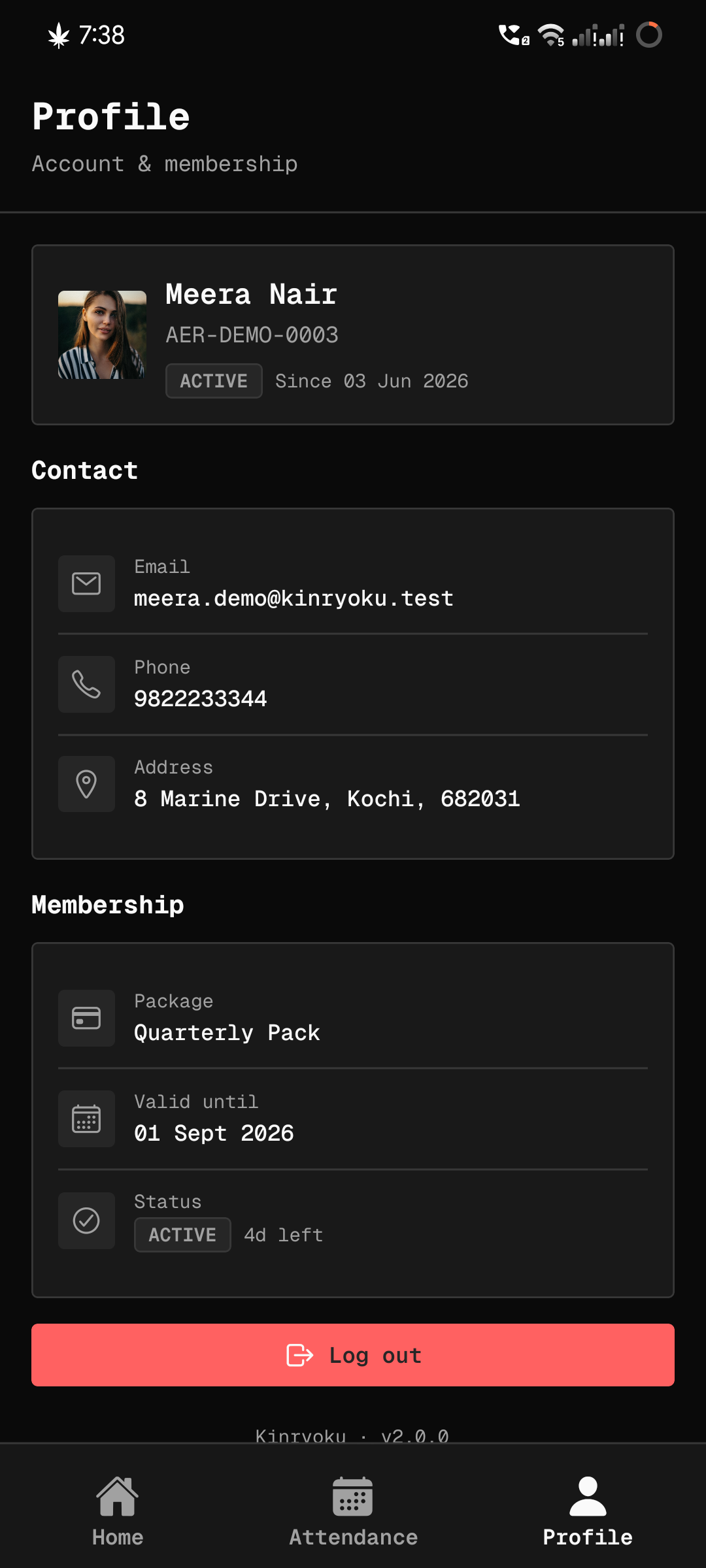 Member profile